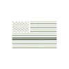 Thin Grey Line Silver USA Flag