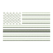 Thin Grey Line USA Flag Symbol