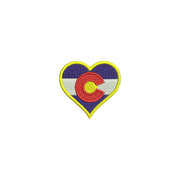 Heart Colorado Flag