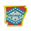 Arkansas State Map Flag Symbol