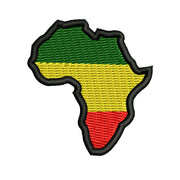 Rasta Africa Map Logo