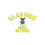 US Air Force Wife Retired Military