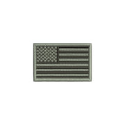 Silver American Rectangle Flag