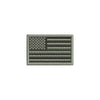 Silver American Rectangle Flag