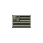 Silver American USA Flag