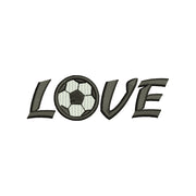 Soccer Love with Soccer ball