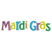 Mardi Gras Letters