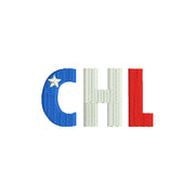 Words of Chile CHL Flag