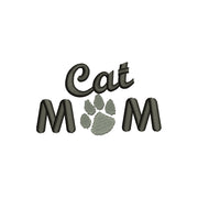 Cat Mom Words with Paw