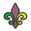 Mardi Gras Fleur de Lis Symbol