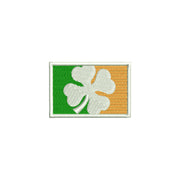 Ireland Flag with Shamrock