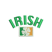 Wording of Irish and Ireland Shamrock Flag