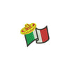 Mexico Flag with Sombrero