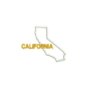 California with Map Outline