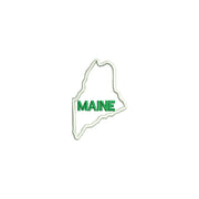 Maine with Map Outline