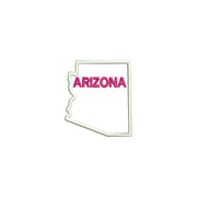 Arizona with Map Outline