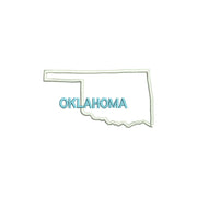 Oklahoma with Map Outline