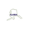 Alaska with Map Outline