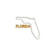 Florida with Map Outline