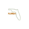 Florida with Map Outline