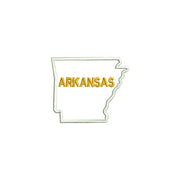 Arkansas with Map Outline