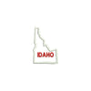 Idaho with Map Outline