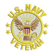 US Navy Veteran Circle Logo