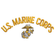 US Marine Corps Emblem Design digitized embroidery design