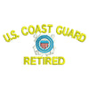 US Coast Guard Retired Logo