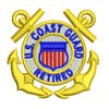 US Coast Guard Retired Anchors Logo