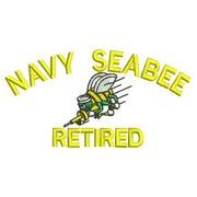 US Navy Seabee Retired Logo