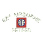 82nd Airborne Retired Logo