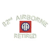 82nd Airborne Retired Logo