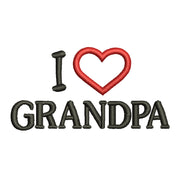 I Love Grandpa Logo