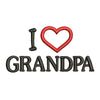 I Love Grandpa Logo