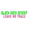 No Trace Phrase Logo