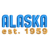 Alaska Year Established digitized embroidery design