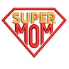 Super Mother With Diamond digitized embroidery design