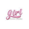 Barrel Racing Girl digitized embroidery design