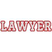 Lawyers digitized embroidery design