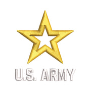 Licensed Star US Army Symbol