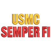 USMC Semper Fi digitized embroidery design