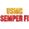 USMC Semper Fi Symbol digitized embroidery design