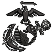 US Marine Corps Seal digitized embroidery design