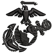 US Marine Corps Seal Logo digitized embroidery design