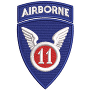 Licensed 11th Airborne Division Design digitized embroidery design