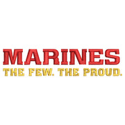 Marines The Few The Proud Design digitized embroidery design
