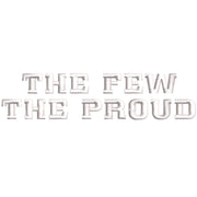 The Few The Proud Logo digitized embroidery design