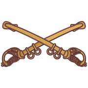 U.S. Army Cavalry Collar Insignia Symbol digitized embroidery design