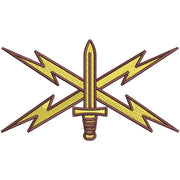 U.S. Army Cyber Corps Logo digitized embroidery design